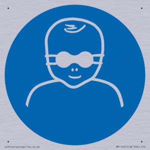 Mandatory: Protect infants eyes with opaque eye protection